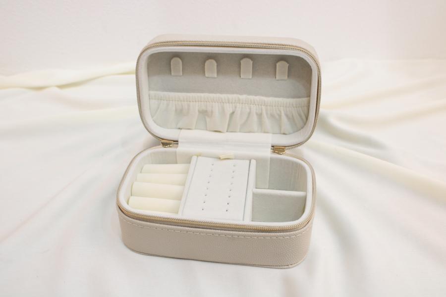 Joyero Rectangular Cuerina 13x8cm