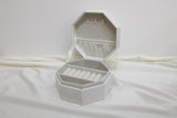 Joyero Hexagonal Cuerina 13x13cm