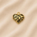 Charm / Dije De Corazón Animal Print