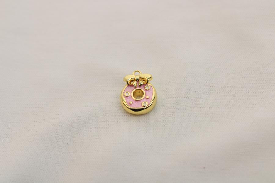 Charm / Dije De Dona Rosada Pequeña