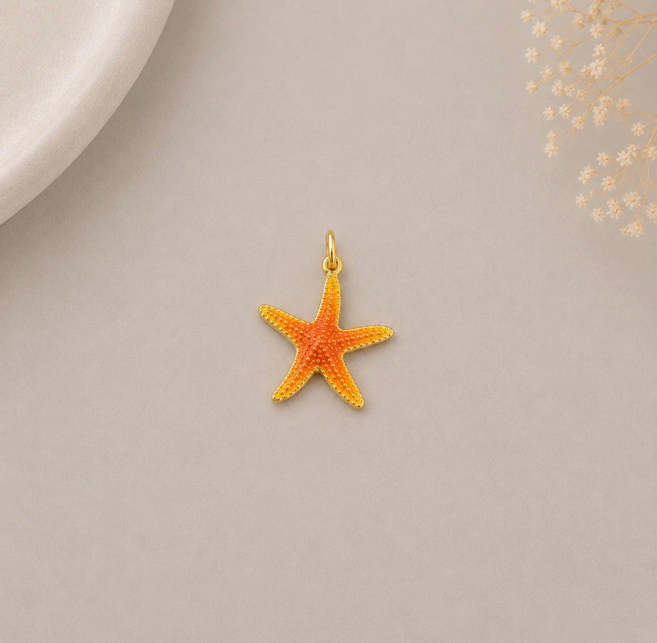 Charm / Dije De Estrella De Mar