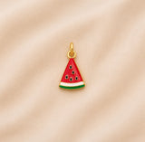 Charm / Dije De Sandia Con 5 Semillas