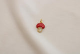 Charm / Dije De Hongo Con Brillo