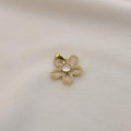 Charm / Dije De Flor Con Brillo
