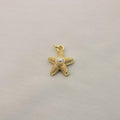 Charm / Dije De Estrella De Mar Con Perla