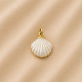 Charm / Dije De Almeja Blanca