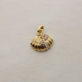 Charm / Dije De Concha Con Brillos