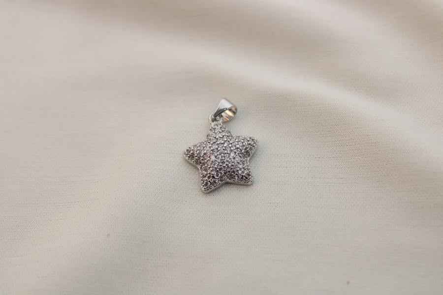Charm / Dije De Estrella Brillante