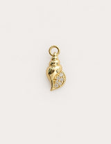 Charm / Dije De Concha Con Zirconia