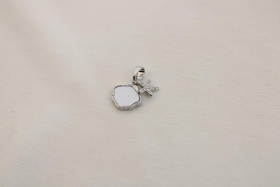 Charm / Dije De Concha Con Estrella