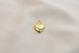 Charm / Dije De Corazón Hueco