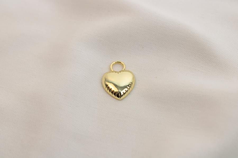 Charm / Dije De Corazón Hueco