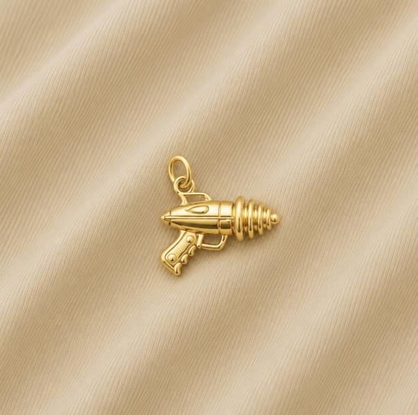 Charm / Dije De Pistola De Rayo