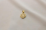 Charm / Dije De Trebol Con Brillos