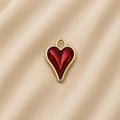 Charm / Dije De Corazón Con Borde