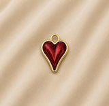 Charm / Dije De Corazón Con Borde