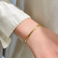 Pulsera Snake Delgada