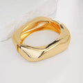 Brazalete Chunky Con Relieve