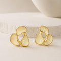 Arete En Forma Floral
