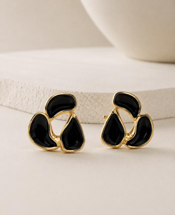 Arete En Forma Floral