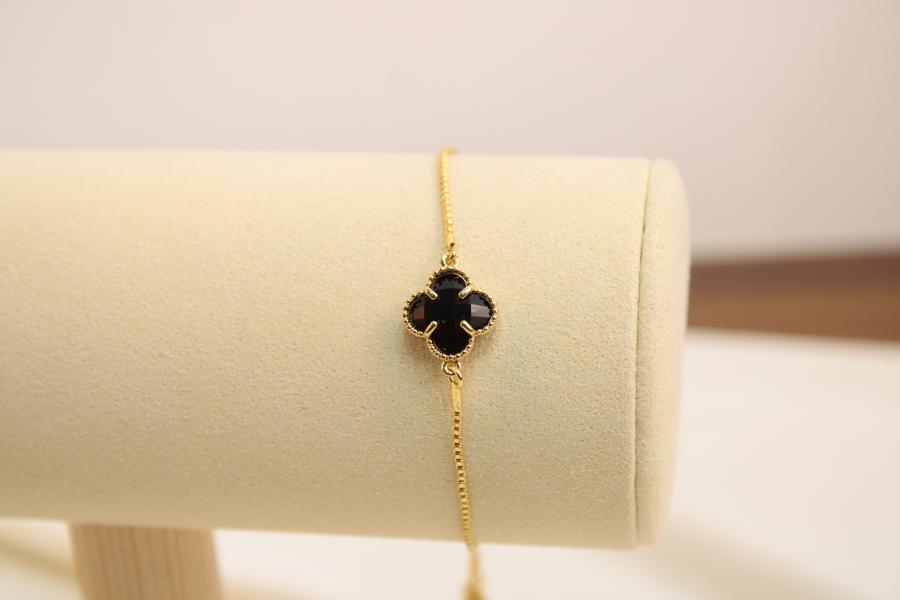 Pulsera Ajustable De Trébol