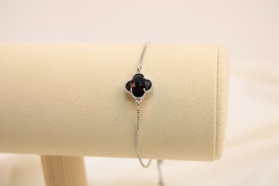 Pulsera Ajustable De Trébol