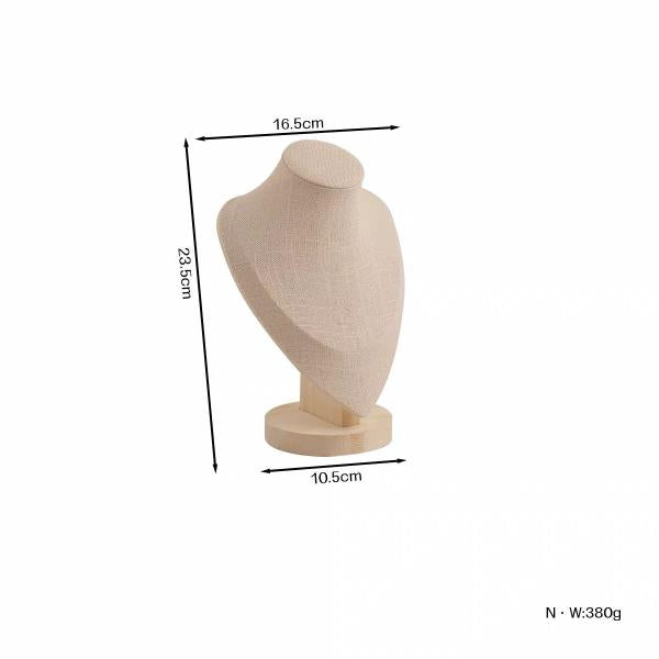 Exhibidor Cuello Mediano De Tela