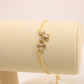 Pulsera Ajustable Con Zirconia
