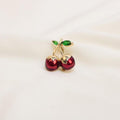 Broches/Prendedores De Cereza Acero