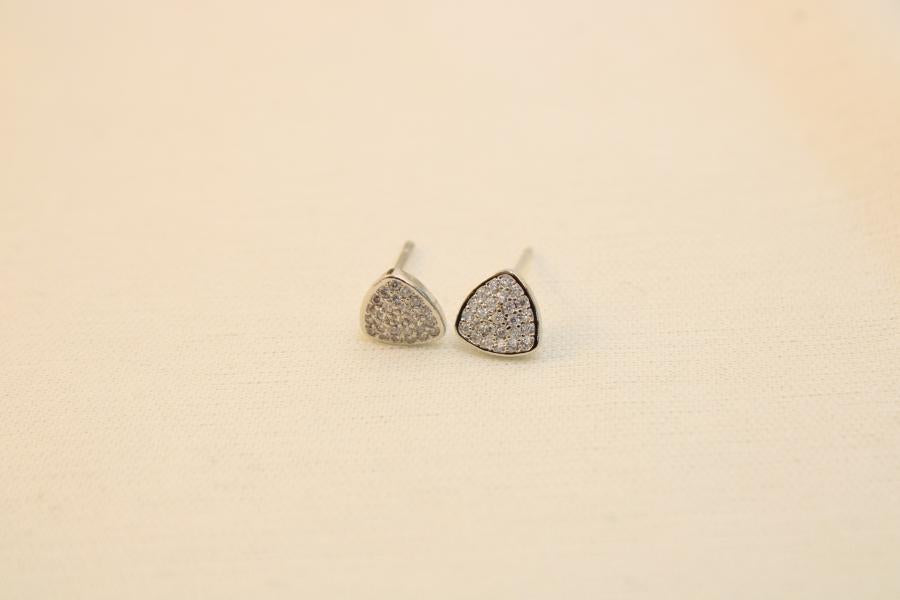 Arete Triangular Con Brillo