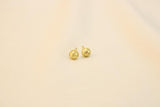 Arete De Bolita Con Relieve