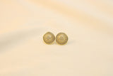 Arete Redondo Con Brillo
