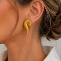 Arete En Espiral Texturizado