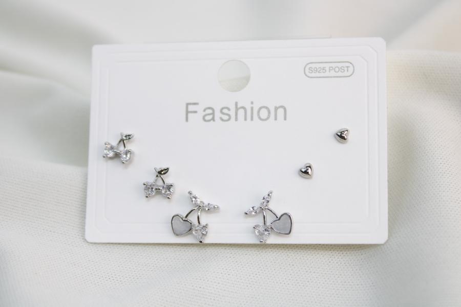 Set De 2 Cereza Y Corazón