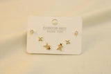 Set 2 De Pares De Destello Y Zirconia
