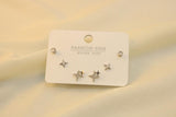 Set 2 De Pares De Destello Y Zirconia