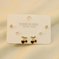 Set De Cereza, Perla Y Zirconia