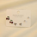Set De Cereza, Lazo Y Zirconia