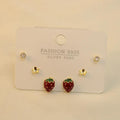 Set De Fresa, Flor Y Zirconia