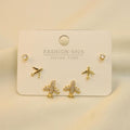 Set De 2 Aviones Y Zirconia