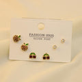 Set 3 Pares De Manzana/Cereza