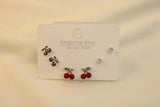 Set 3 Pares De Cereza