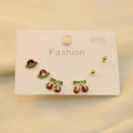 Set 3 Pares De Sandia/Cereza