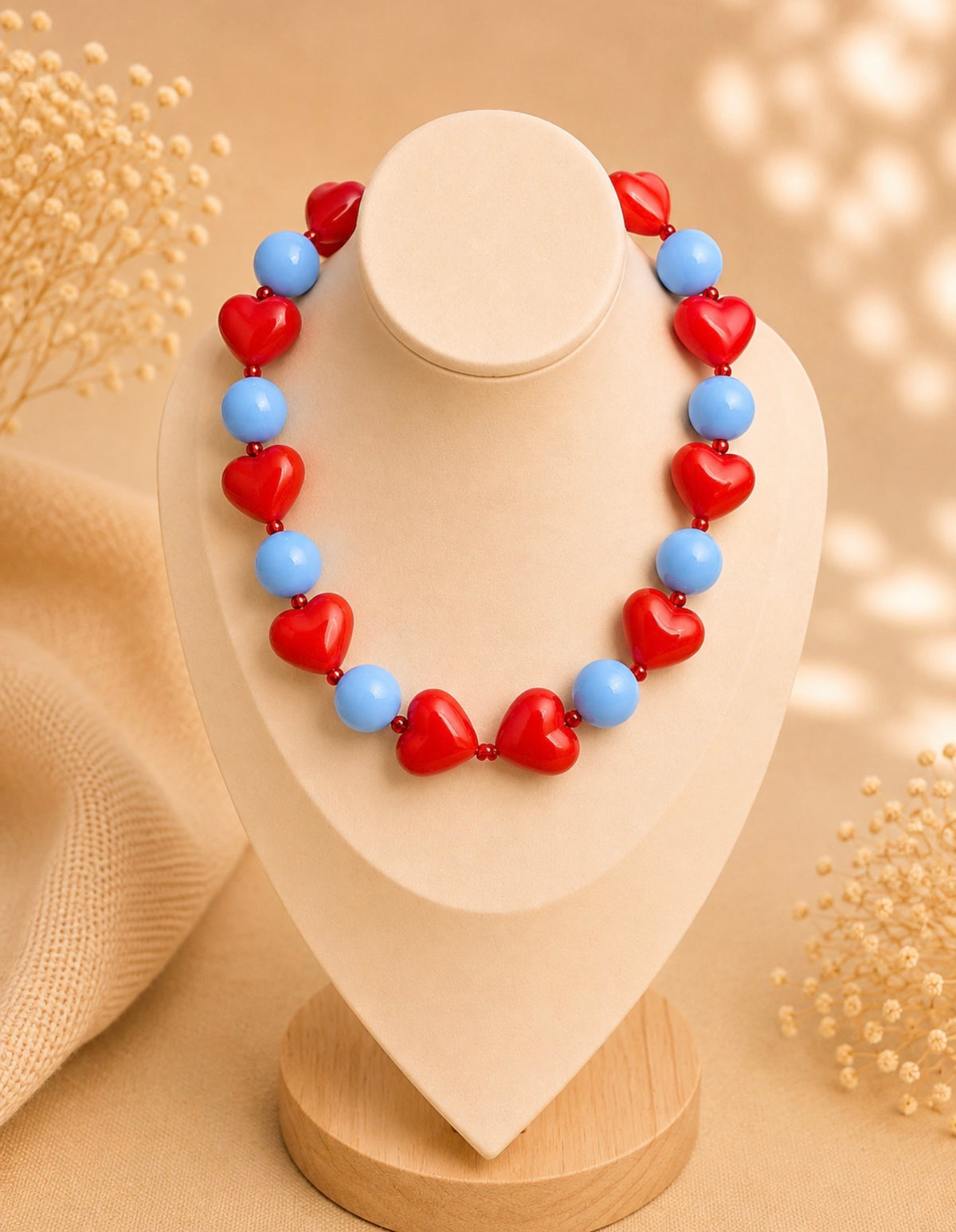 Cadena De Chicle Corazón Y Bola