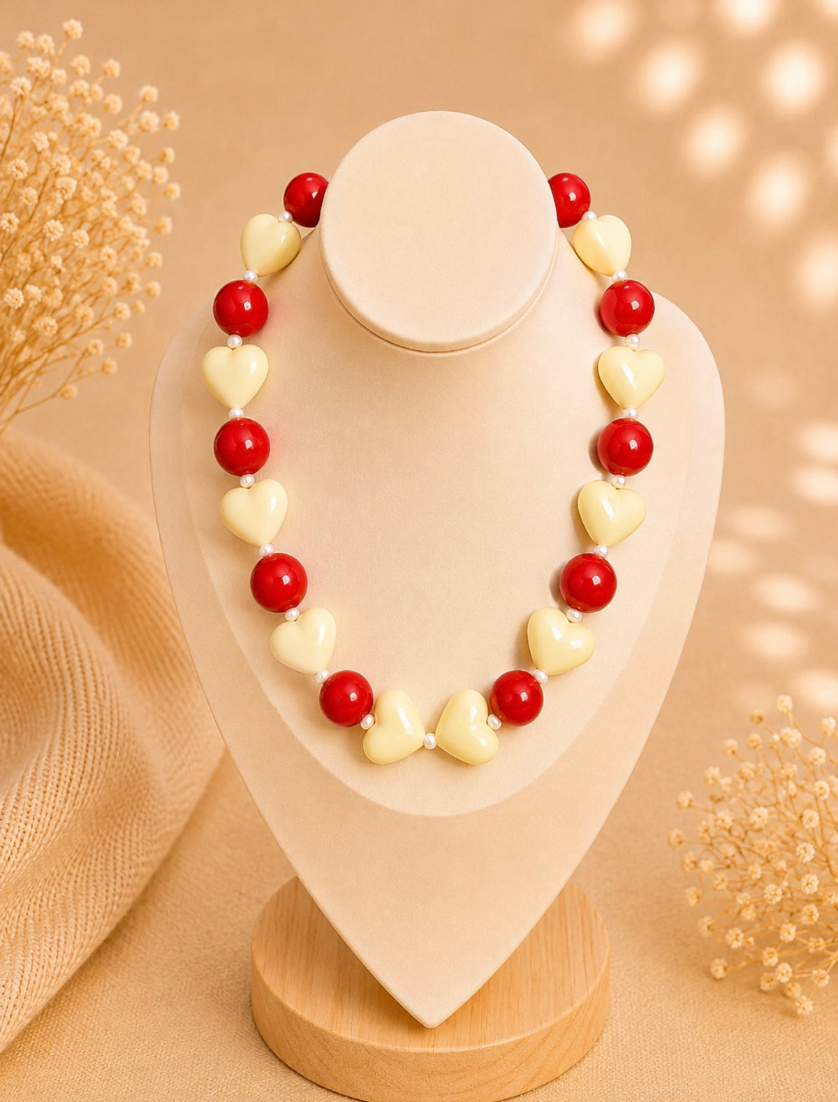 Cadena De Chicle Corazón Y Bola