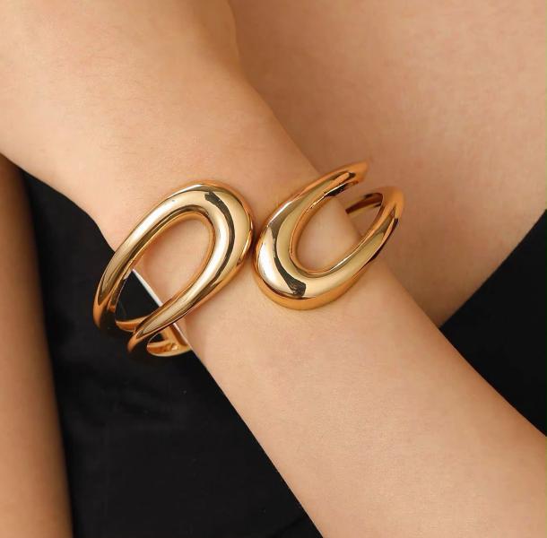 Brazalete Chunky Cruzado
