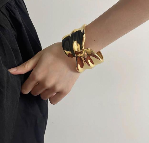Brazalete Chunky Ondulado