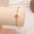 Pulsera Ajustable De Zirconias