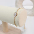 Pulsera Ajustable De Brillante