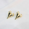 Arete De Corazón Chunky